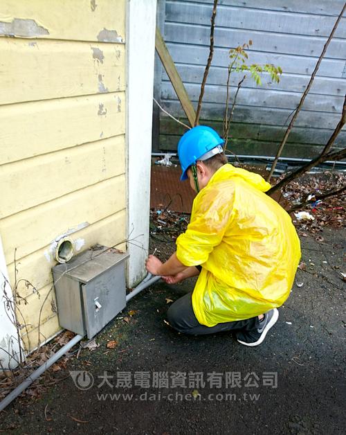 施工回响 光纤网路布线工程六福村